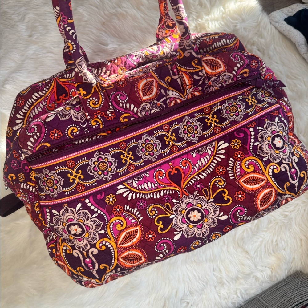Vera Bradley Floral Patterned Duffel Bag